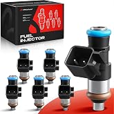 A Plus Auto Fuel Injectors Set of 6, Compatible with 3.5L 3.7L Ford Lincoln | for Ford Edge F150 Explorer Flex Mustang Taurus Transit-150/250/350, Lincoln Continental MKS MKT MKX MKZ-v6 DOHC, 0280158191