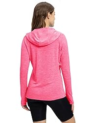 TBMPOY Womens UPF 50+ Sun Protection Hoodie Shirt