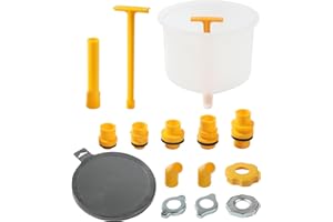 PAIYUE No Spill Coolant Funnel Kit,Car Accessories Radiator Funnel Burping Kit,Automotive Replacement No-Spill Vehicle Radiat