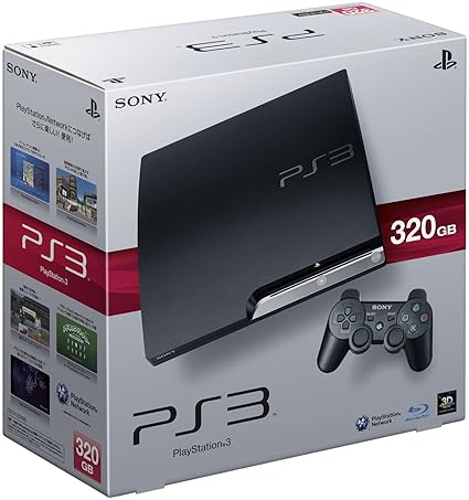Sony Playstation 3 Hdd 3gb Console Charcoal Black Japan Model Video Games Amazon Com