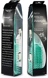 BESTOOL Detangle Hair Brush for Black Natural Hair Curly 3/4abc Texture Green view 7