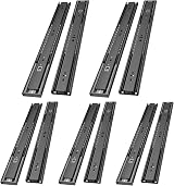 AOLISHENG 5 Pairs Soft Close Drawer Runners 300mm Heavy Duty 45kg Load