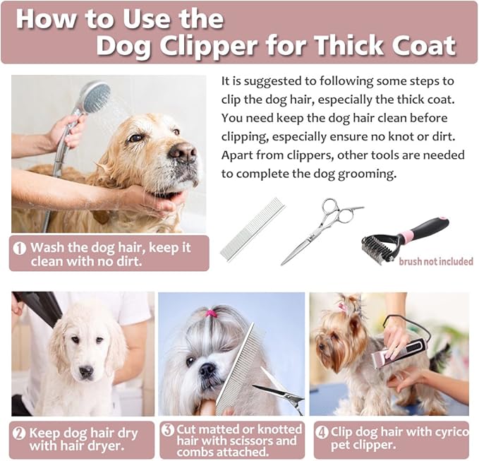 cyrico dog clippers