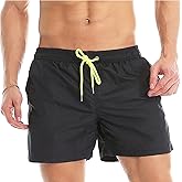 Lncropo Men's Swim Trunks Quick Dry Bathing Suits with Mesh Lining Swimwear Swim Shorts