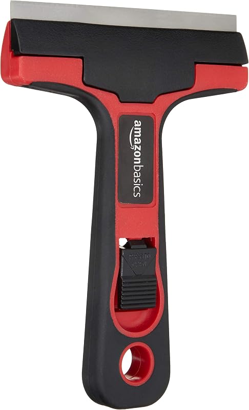 Grattoir à vitre et carrelage avec manche souple 10.16 cm