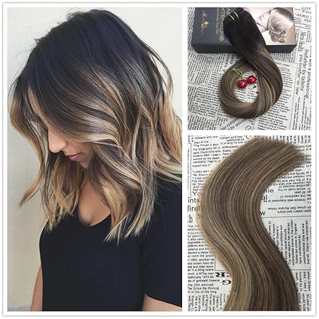 Buy 18 Inch Natural Black Dark Golden Brown Caramel Brown