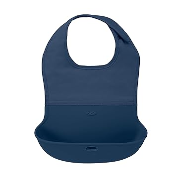 oxo tot waterproof silicone roll up bib