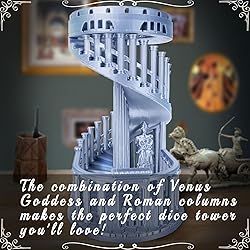 DND Dice Tower with Tray for Role Playing
