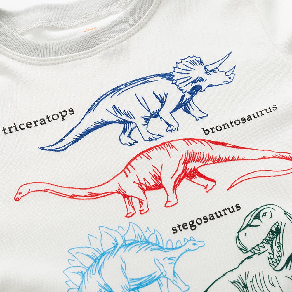 Boys Pajamas CNBABY Dinosaur Kids Sleepwear 100% Cotton Size 18-24 Month