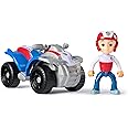 PAW PATROL, Rescue Quad with Ryder Toy Figure (Sustainable Basic Vehicle/Basic Vehicle) Toy for Children from 3 Years