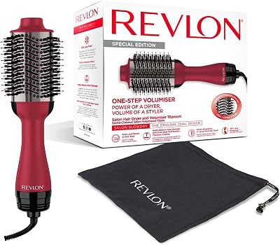 Revlon Salon One-Step Hair Dryer and Volumiser Titanium RVDR5279UKE