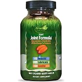 Irwin Naturals 3-in-1 Joint Formula for Mobility &amp; Comfort | 90 Softgels | Connective Tissue &amp; Joint Support with Glucosamine Chondroitin MSM | Boswellia &amp; Turmeric | 90 Liquid Soft-gels