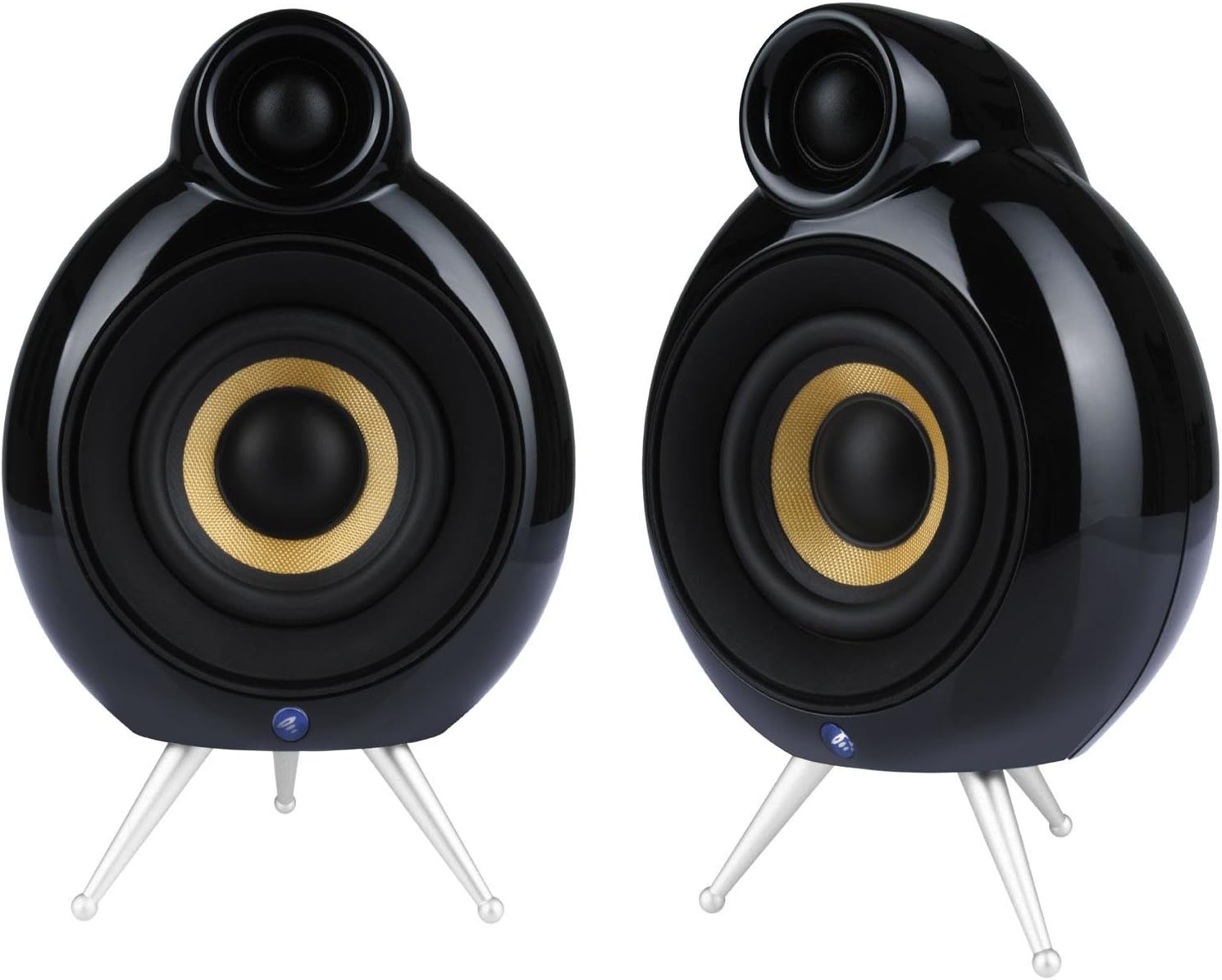 Scandyna Micropod Bluetooth Set (zwart), Actieve speakers