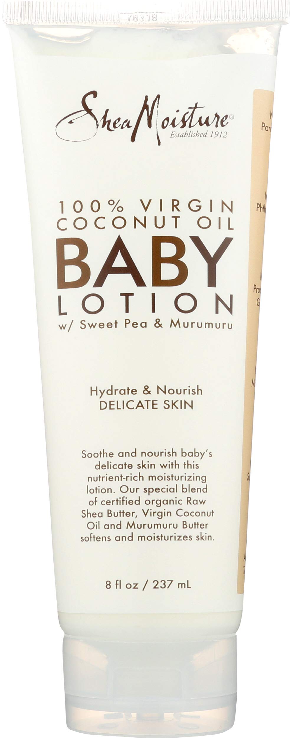 shea moisture baby coconut oil lotion
