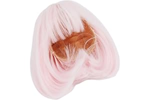 BJD Hair, Easy Styling Doll Wig for Collectors, Resin Dolls, BJD Enthusiasts, Reborn Dolls, Cosplay and Display Models