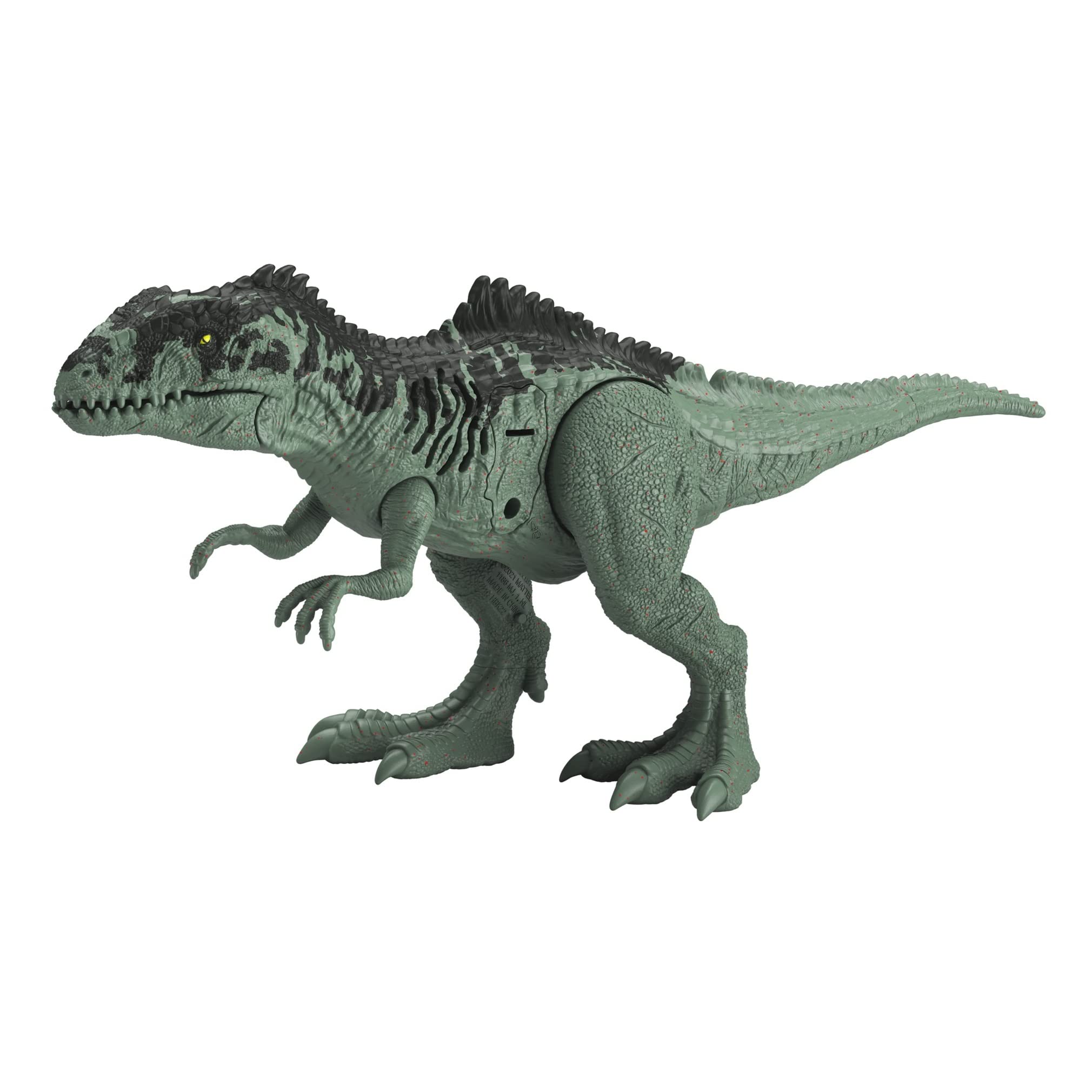 Jurassic World 12-in Dinosaur Figure, Strike & Chomp Action, Sounds, Movable Joints, Great Gift for Ages 4 Years Old & Up