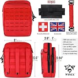WYNEX Tactical Molle Admin Organizer EDC Pouch Large Capacity 1000D Nylon view 5
