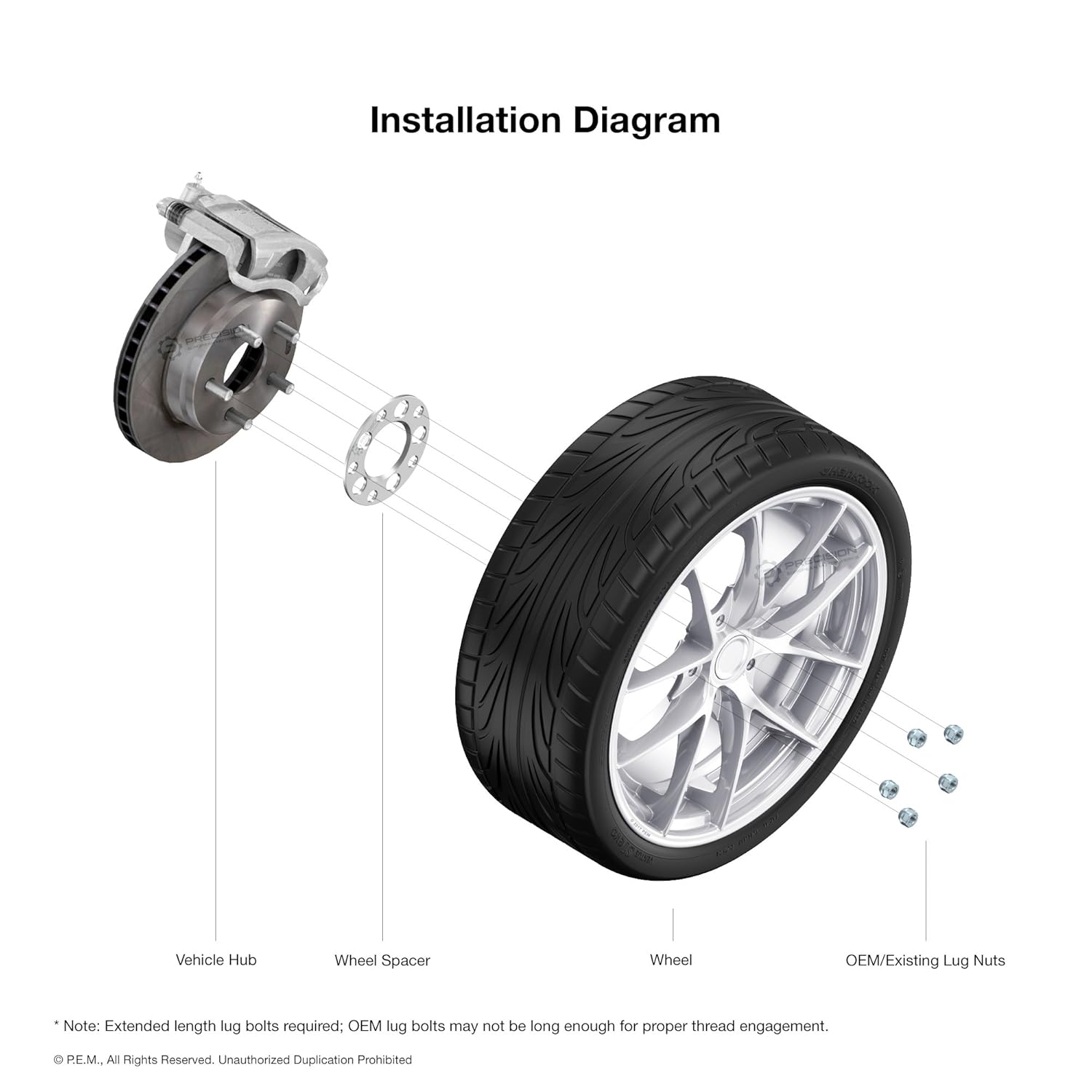 Amazon.com: StanceMagic 2pc 5mm Hubcentric 5x114.3 Wheel Spacers (64.1mm  bore) for Acura Honda ILX RL RSX TLX TSX Integra Type R TL Accord Civic  Element ...