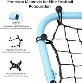 Amazing Tour Football Rebounder – Adjustable Steel Frame Trainer view 3