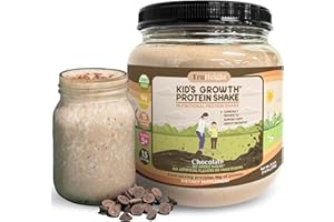 TruHeight Growth Protein Shake Ages 5+ (Chocolate)- Pediatric Recommended - Clinically Proven Nutrients, Vitamins, & Minerals for Kids, Teens & Young Adults - Immune Support, Powder Shakes & Snacks