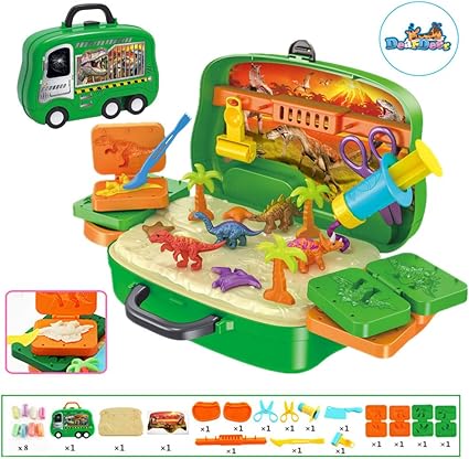 dinosaur playdough set