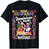 Dominican Flag Idea Kids Latin Heritage República Dominicana T-Shirt