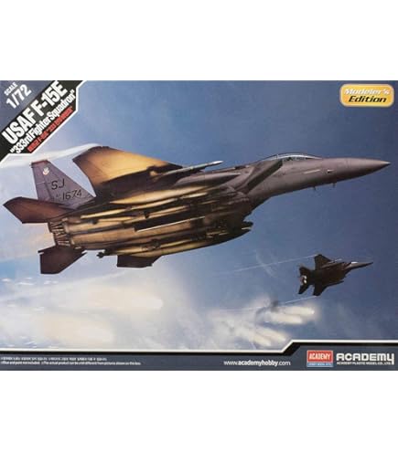 Amazon.com: Academy USAF F-15E Seymour Johnson Model Kit : Arts