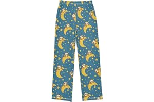 MFTJYO Blue Ice Cream Drip Pajama Pants Long Sleep Pant Soft PJ Bottoms Sleepwear
