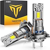 FAHREN 𝐁𝐫𝐢𝐠𝐡𝐭𝐞𝐬𝐭 H7 LED Headlight Bulb, 𝟖𝟎,𝟎𝟎𝟎𝐋𝐌 𝟏𝟐𝟎𝟎% Ultra-Bright, 1:1 Size Wireless H7 High and Low Be