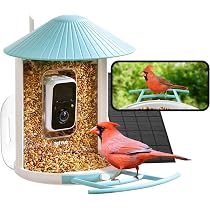 Couvercle Anti-Diffusion Netvue Pour Mangeoire à Oiseaux - Lot De 2 - Protection Graines