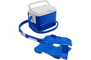 POLAR PRODUCTS Polar Active Ice 3.0 | 9 QT Cold Therapy Ice Machine | Programmable Timer | Knee & Joint Pad | Cryotherapy Pain Relief System | Ace Bandage Style Compression