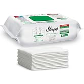 Sleepy Easy Clean XL Multi Surface Cleaning Wipes (100 Count) &ndash; Natural Vinegar &amp; Baking Soda Formula &ndash; Jumbo 8"x8" All Purpose Wet Wipes for Kitchen, Bathroom, Glass &amp; Electronics &ndash; No Streak