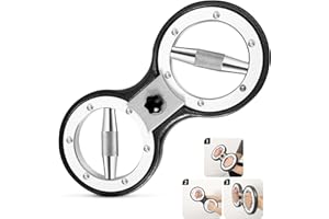 Zakle Rotator Burn Machine, 8-12LB Rotating Arm Exercise Equipment with Adjustable Resistance 360 Degree Rotating Grips, Spinning Arm Machine Grips Forearm Trainer