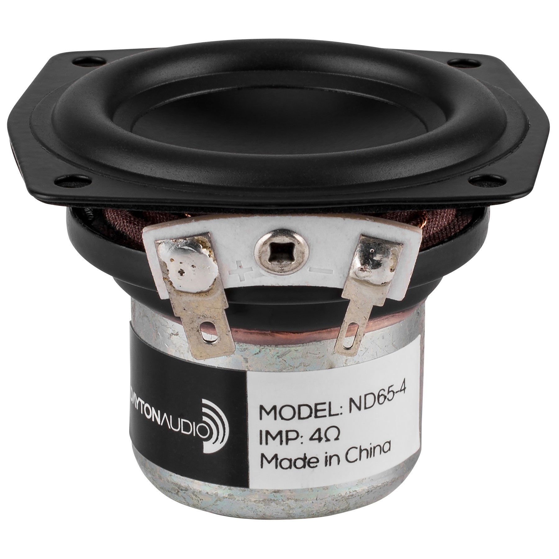 DAYTONAUDIO Dayton Audio ND65-4 2-1/2" Aluminum Cone Full-Range Driver 4 Ohm