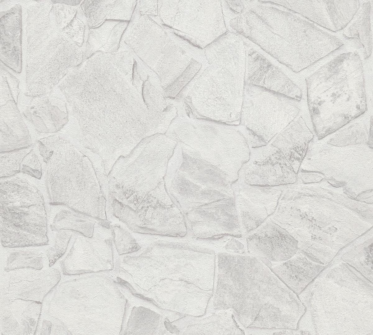 A.S. Création Bricks & Stones 389350 Non-Woven Wallpaper Stone Look 10.05 m x 0.53 m Made in Germany