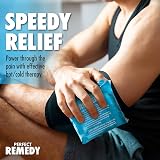 Perfect Remedy Gel Ice Pack 12x6 Reusable Hot Cold Pain Relief Blue Reg view 9