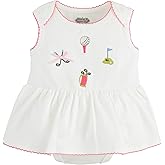 Mud Pie Baby-Girls Mud Pie Children's Emb Golf Skirted Crawler
