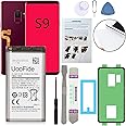 UooFide Battery for Galaxy S9 Replacement, Compatible with Samsung Galaxy S9 SM-G960 All Carriers EB-BG960ABE EB-BG960ABA with Professional Repair Tools Kit