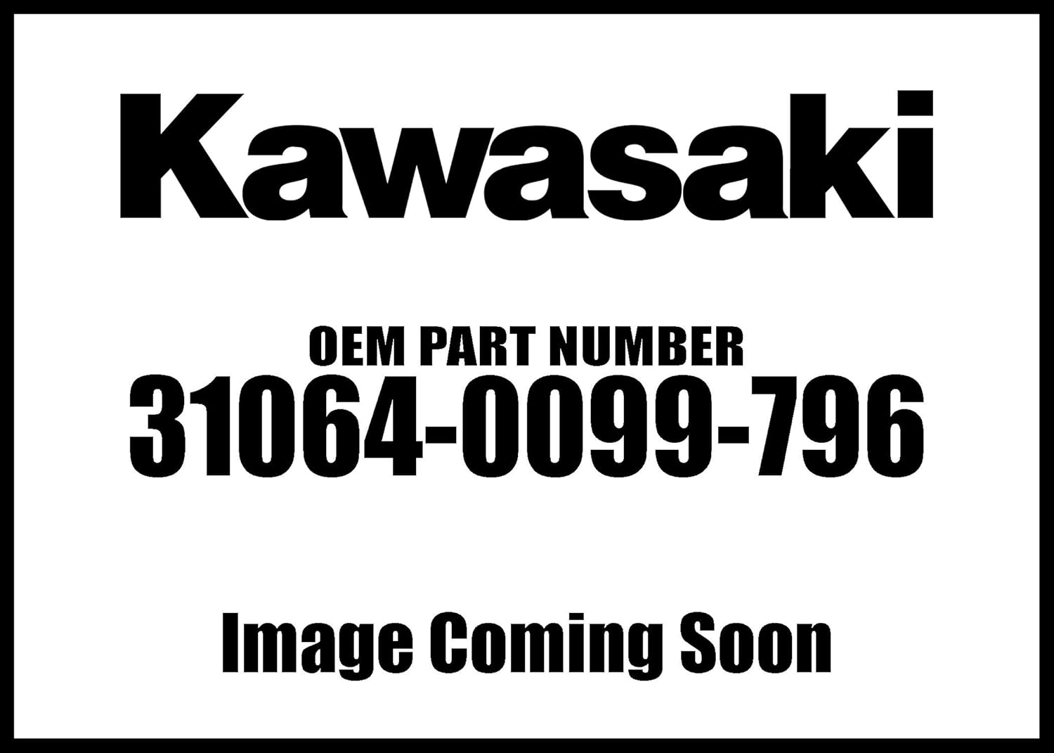 Kawasaki 2008 Ninja Pipe Comp Sub Frame L 31064-0099-796 New Oem
