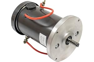 Db Electrical LPL0048 Motor Compatible with/Replacement for Auto Crane Autocrane Ametek Dunmore 12-24 Volt Reversible iwith Double Ball Bearing 300105, 300105-001