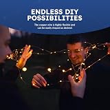 Desiretech 50 LED Battery Powered Christmas Fairy Lights 5M Copper Wire view 4