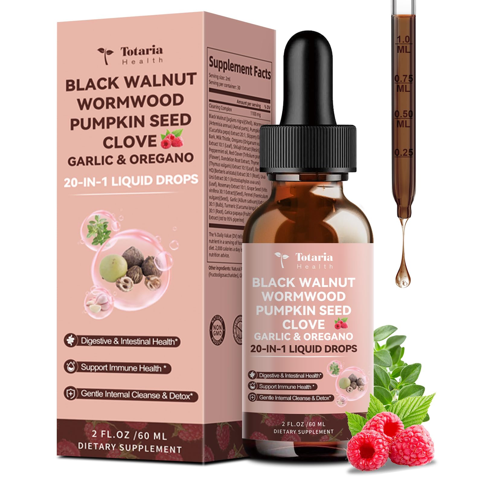 Black Walnut 20-in-1 Liquid Drops