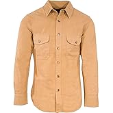 MidwayUSA Men's Chamois Long Sleeve Shirt Buckskin XL