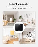RENPHO Digital Bathroom Scale 180kg 400lb 0.1lb 0.05kg Large Platform view 8