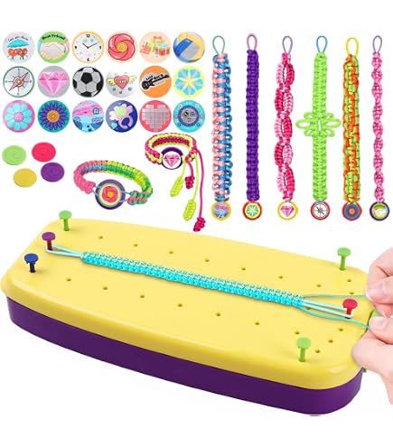 Kit Para Hacer Pulseras De Amistad Para Niñas Manual Kit Para Hacer Pulseras De Amistad Para Niñas Manual