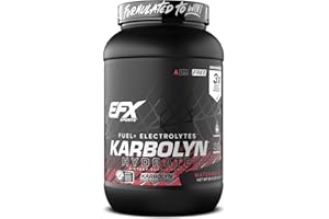 EFX Sports Karbolyn Hydrate | Carbohydrate Powder + Electrolytes | Sugar Free Sports Drink Mix | Fuel & Hydration | Stimulant Free | 66 Servings (Watermelon Wave)
