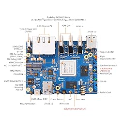 Orange Pi 5 Plus 16GB LPDDR4/4x Rockchip RK3588