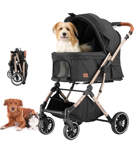 HPZ Pet Rover Run Performance Jogging Sports Stroller with Comfort