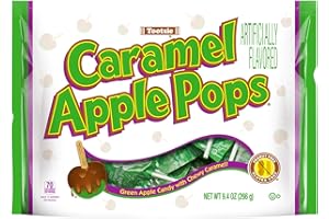 TOOTSIE ROLL POPS Tootsie Caramel Apple Pops Green 9.4 oz Bag