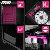 MSI MPG Velox 300R Airflow PZ Mid-Tower Case 360mm Radiator Support view 6